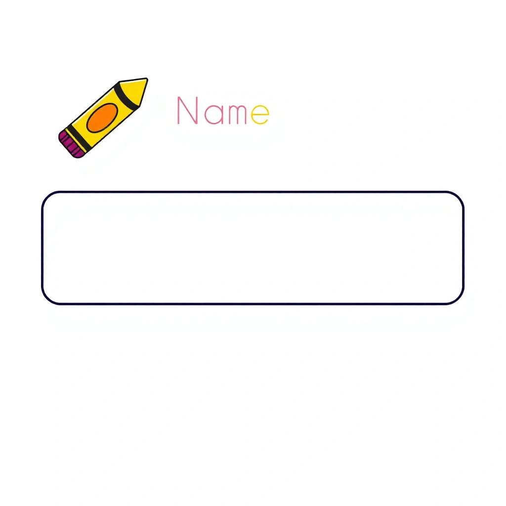 Etykieta na pracę — 'Praca ___' - Szablony - Dzień Pisarza