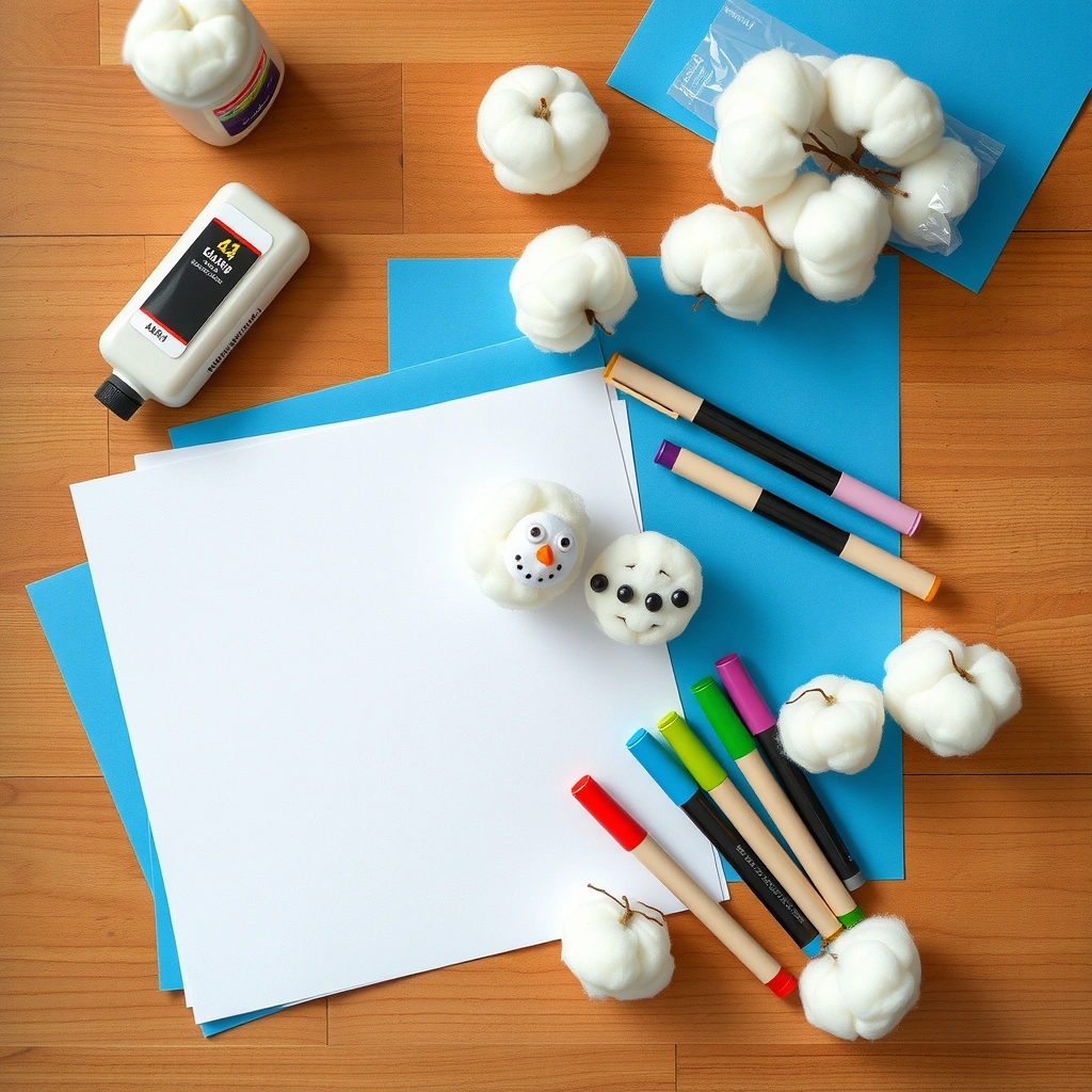 Fotorealistyczne zdjęcie materiałów - Materiały - Światowy Dzień Śniegu