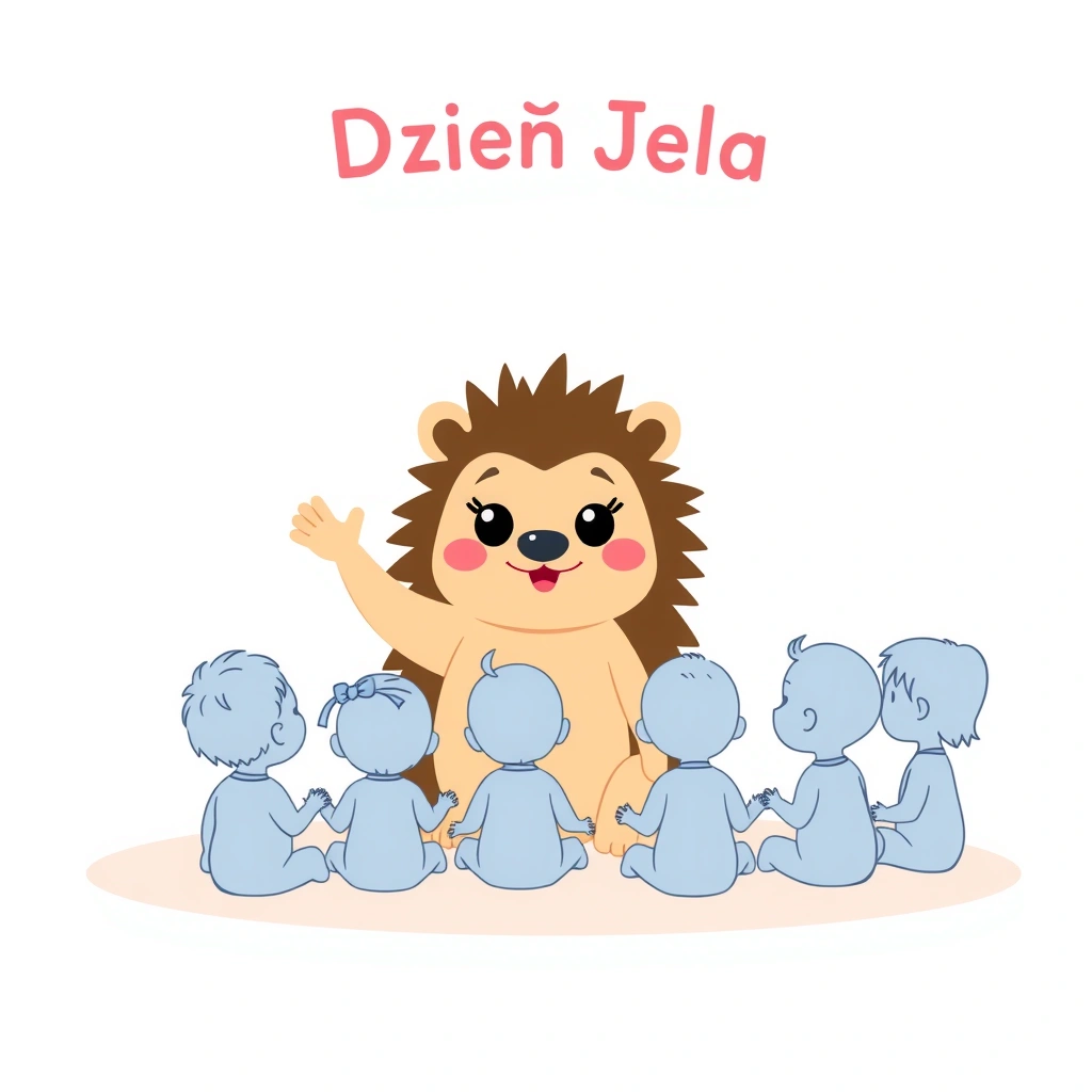 Plakat powitalny – Jeżyk - Materiały - Dzień Jeża