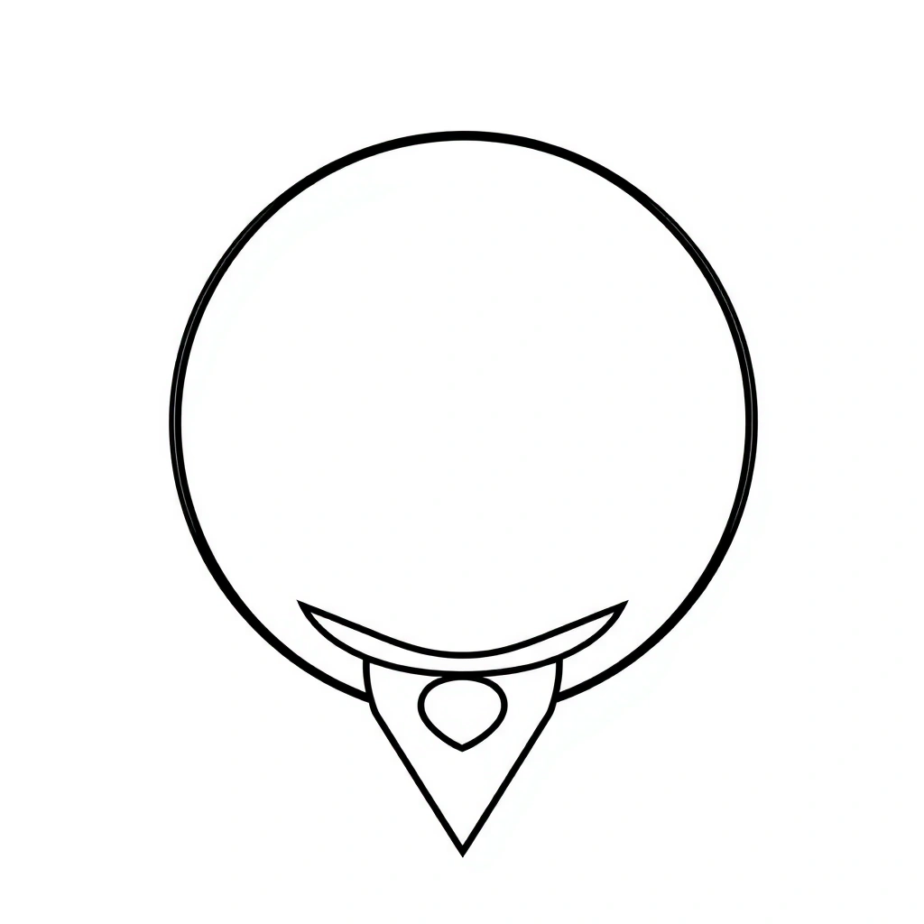 Kolorowanka: odznaka do kolorowania - Kolorowanki - Dzień Harcerza