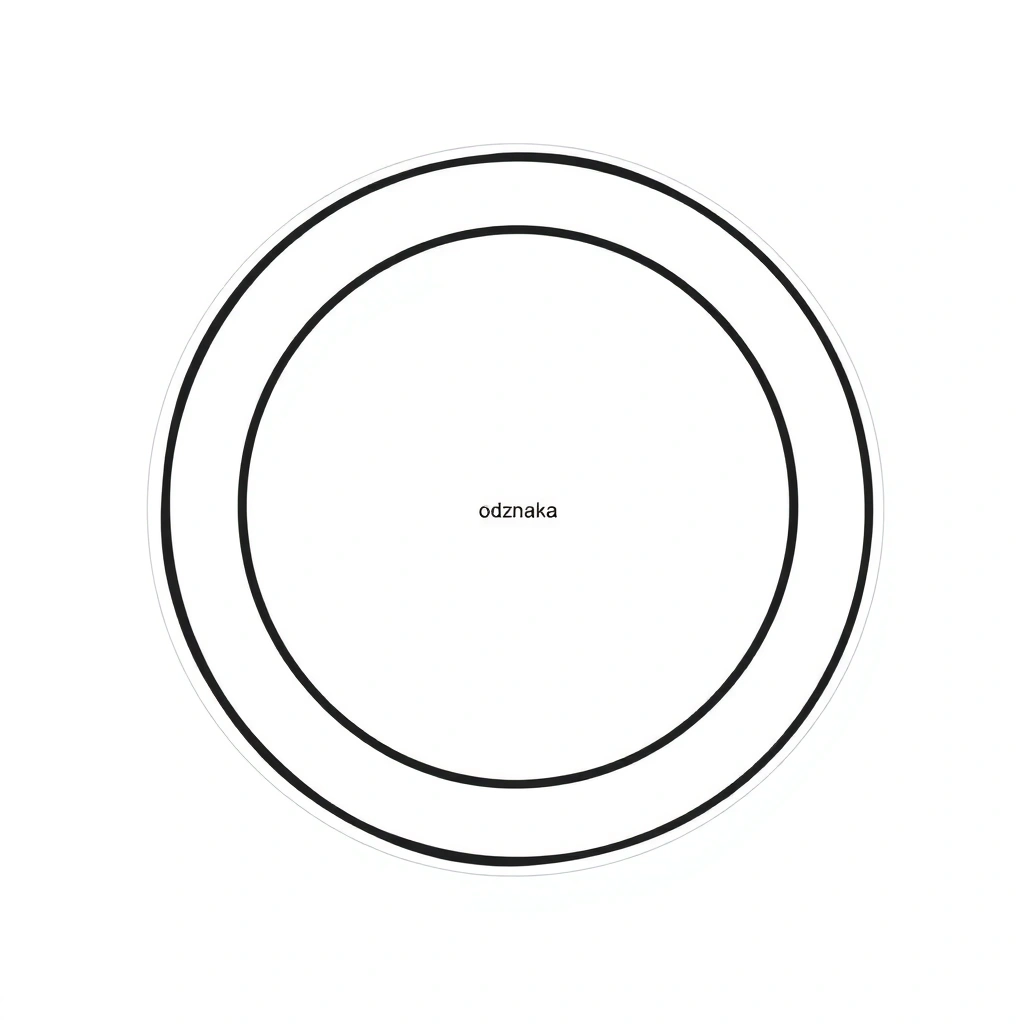 Szablon: koło odznaki (do wycięcia) - Szablony - Dzień Harcerza