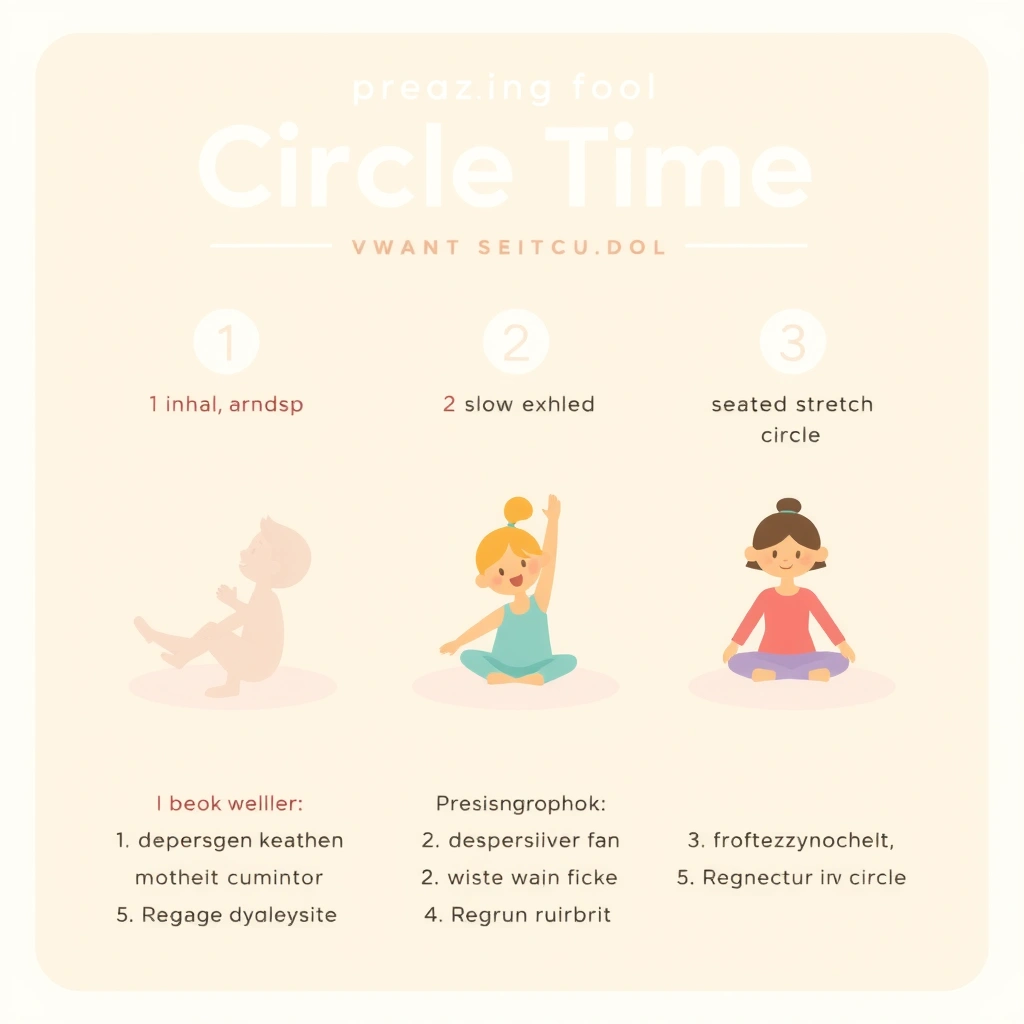 Plakat uspokajający — oddech i rozciąganie - Materiały - Dzień Radia (kwiecień)