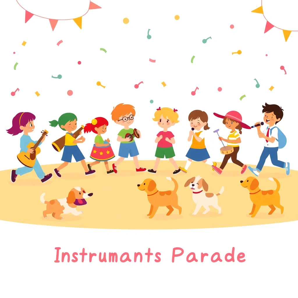 Baner: Parada instrumentów - Materiały - Dzień Kundelka