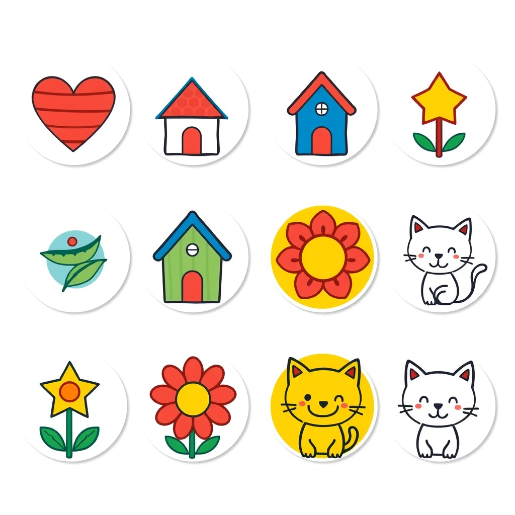 Arkusz naklejek – znaczki pocztowe - Szablony - Dzień Listonosza