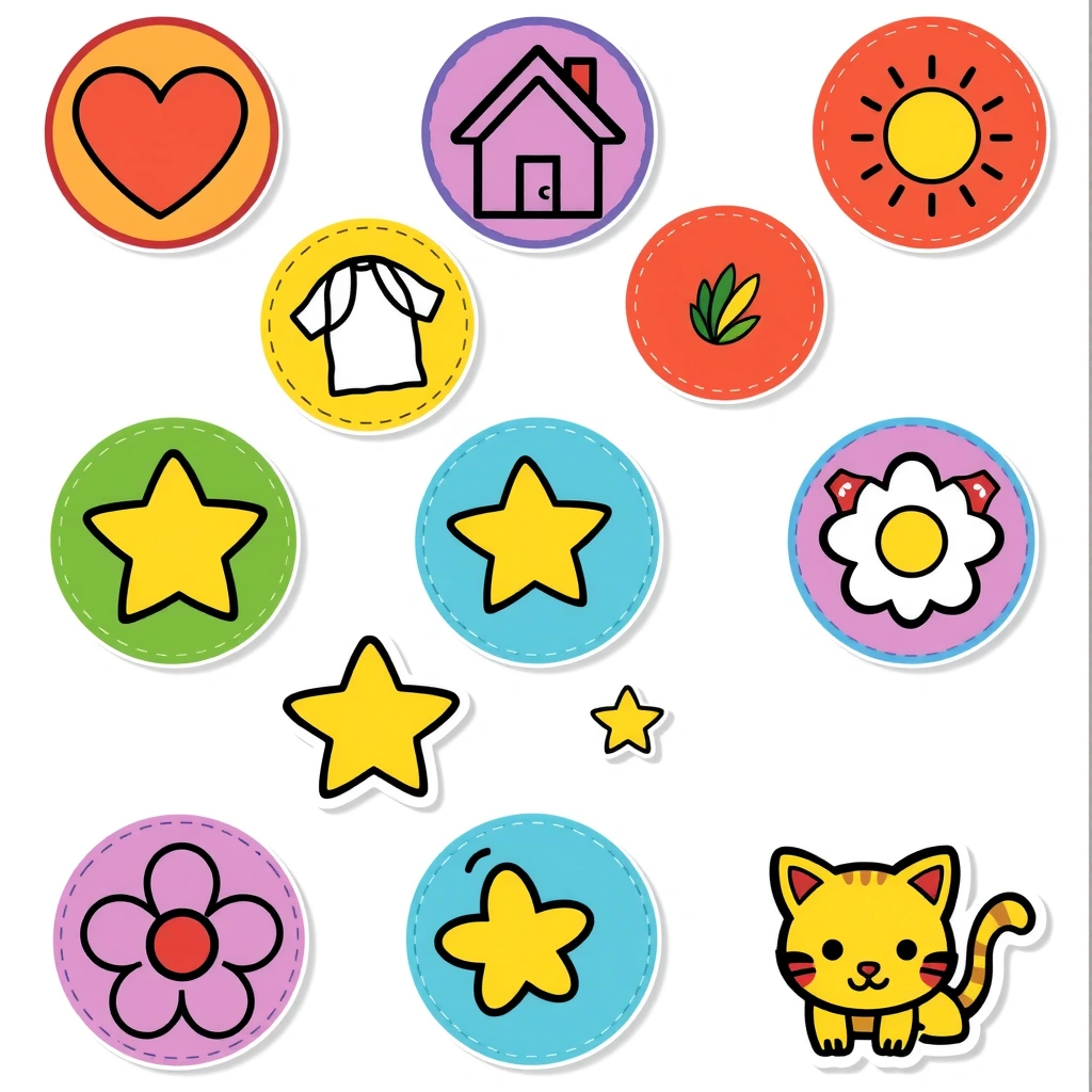 Arkusz naklejek – znaczki pocztowe - Szablony - Dzień Listonosza