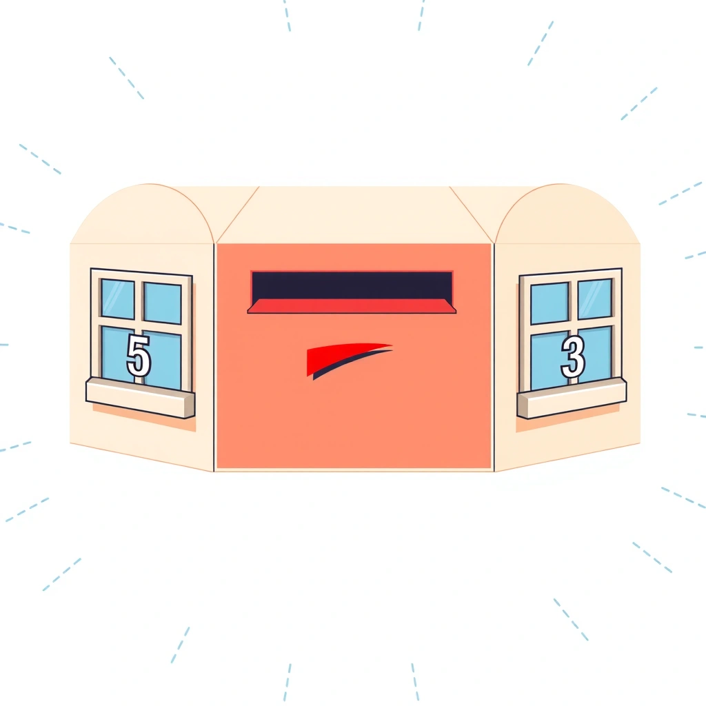 Okleina skrzynki pocztowej – dekoracja pudełka - Szablony - Dzień Listonosza