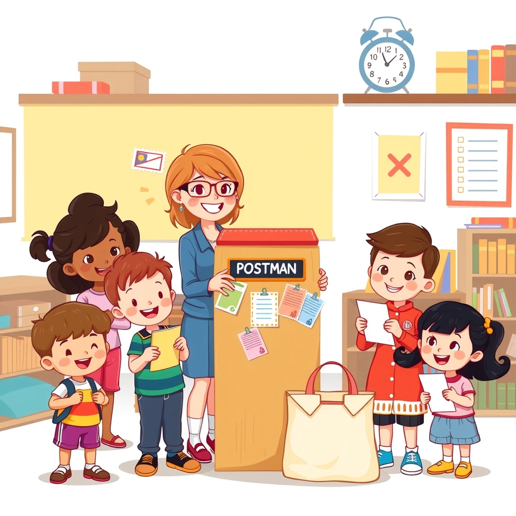 Okładka zajęć – Dzień Listonosza - Materiały - Dzień Listonosza