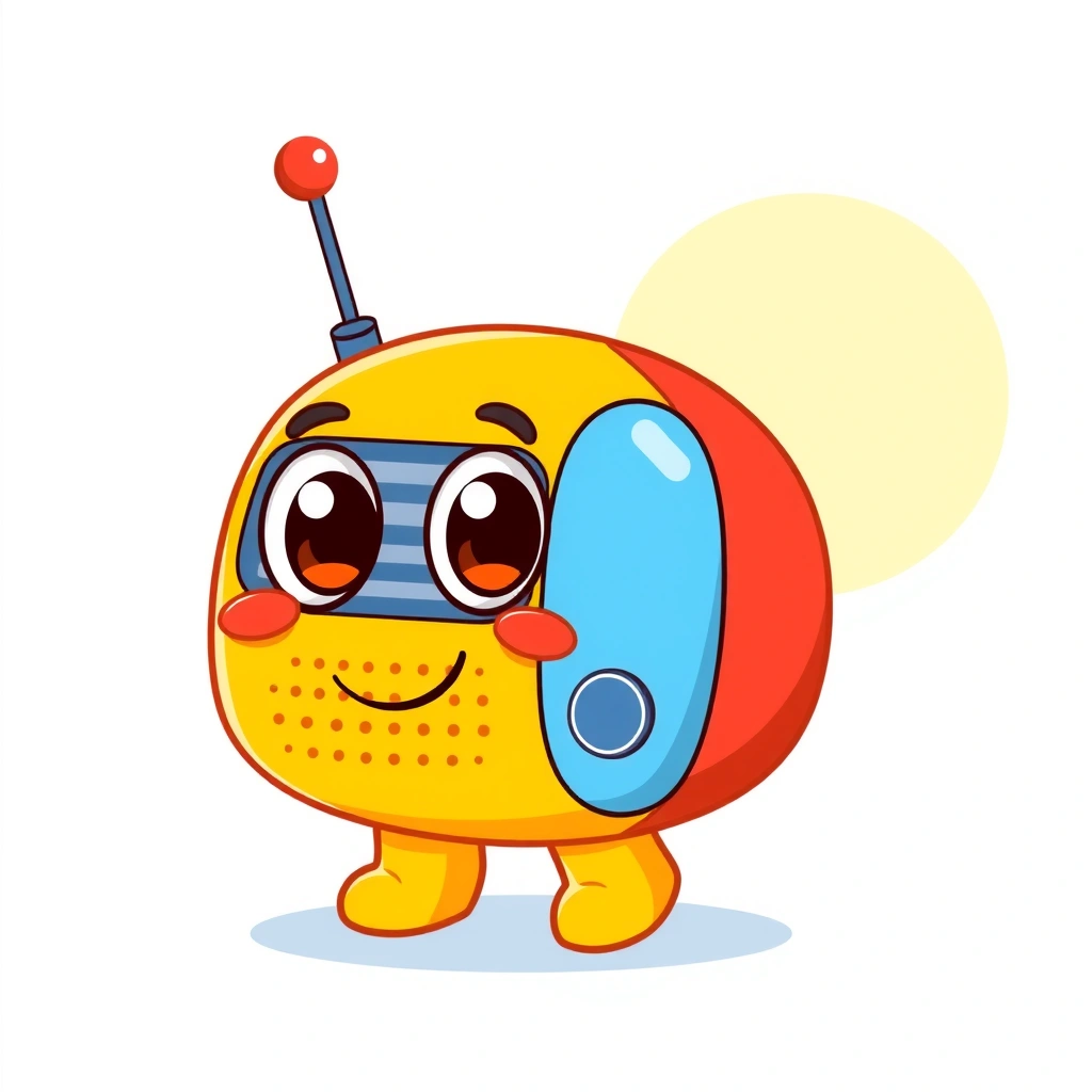 Maskotka radia — przyjazna postać - Materiały - Dzień Radia