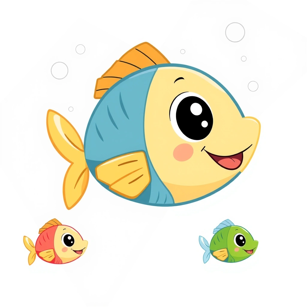 Karta obrazkowa: Rybka - Materiały - Dzień Rybaka