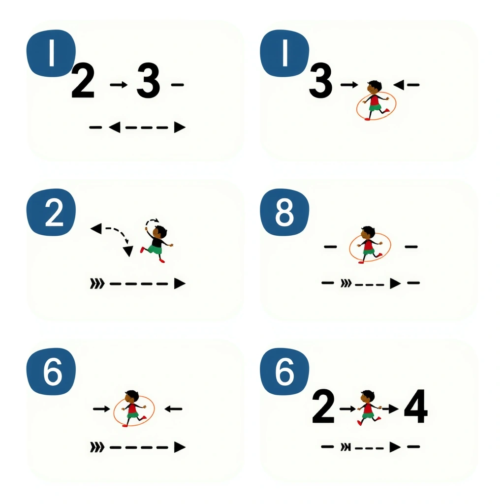 Karty poleceń do gry ruchowej (zestaw) - Szablony - Dzień Tabliczki Mnożenia (listopad)