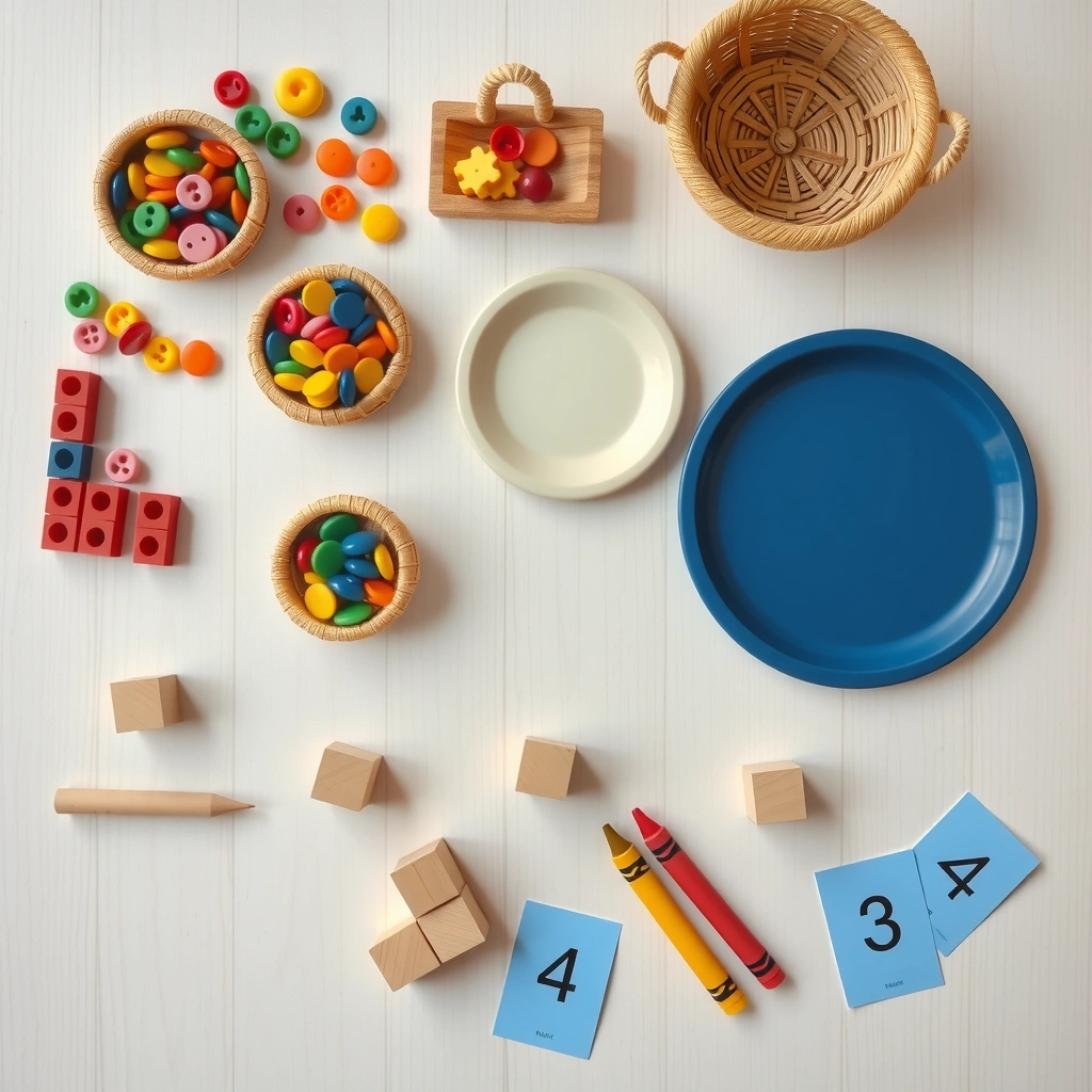 Zdjęcie materiałów manipulacyjnych - Materiały - Dzień Tabliczki Mnożenia (listopad)