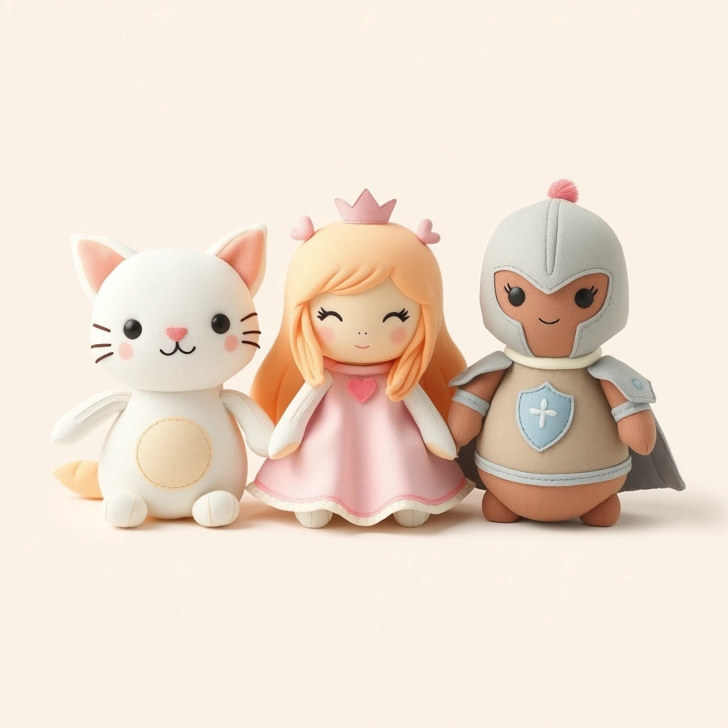 Małe figurki / obrazki dotykowe - Materiały - Dzień Postaci z Bajek