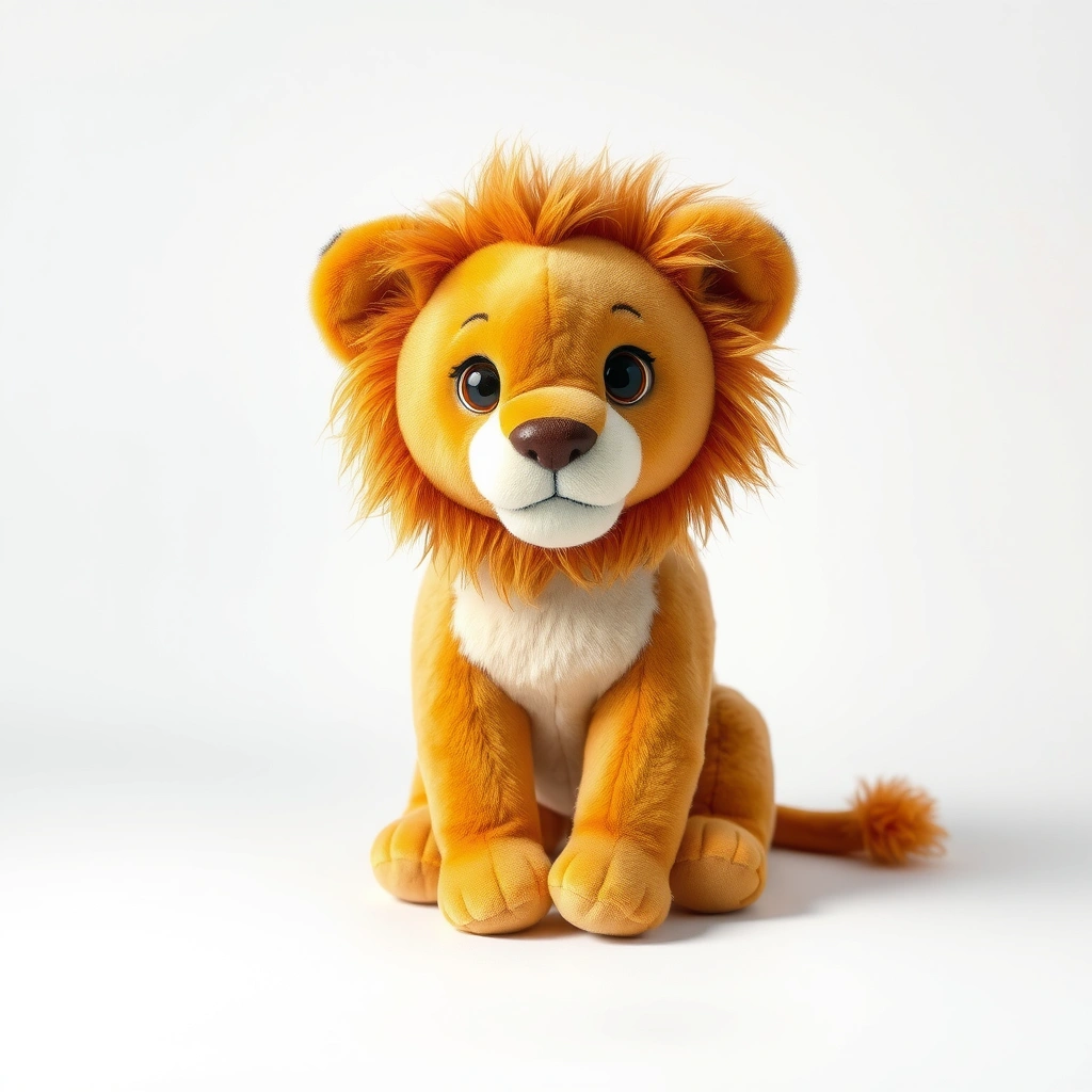 Pluszak lew (zdjęcie studyjne) - Materiały - Dzień Lwa