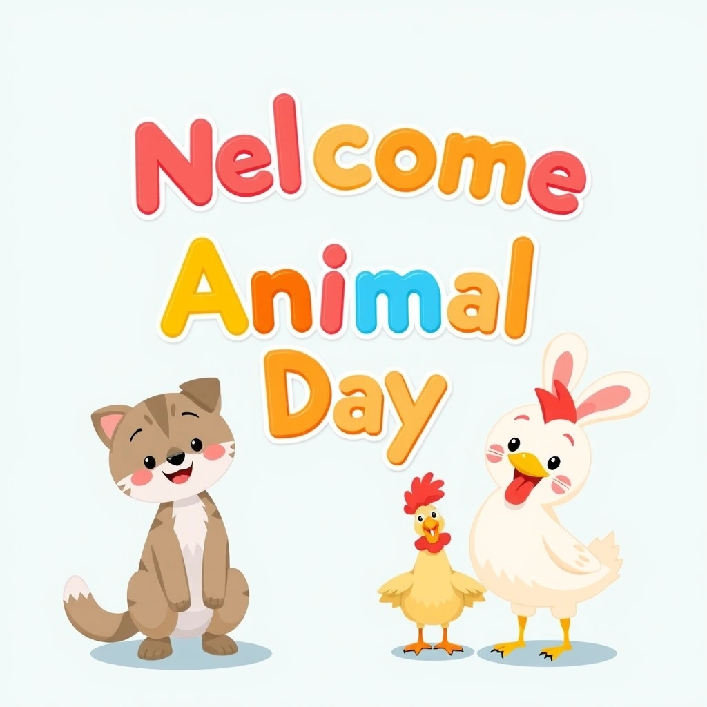 Plansza powitalna — Dzień Zwierząt - Materiały - Dzień Zwierząt