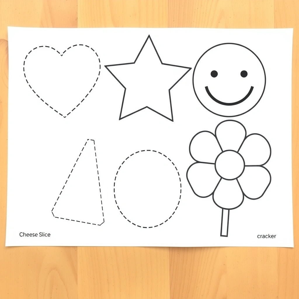 Szablony foremek — kształty do wycinania - Szablony - Międzynarodowy Dzień Przyjaźni