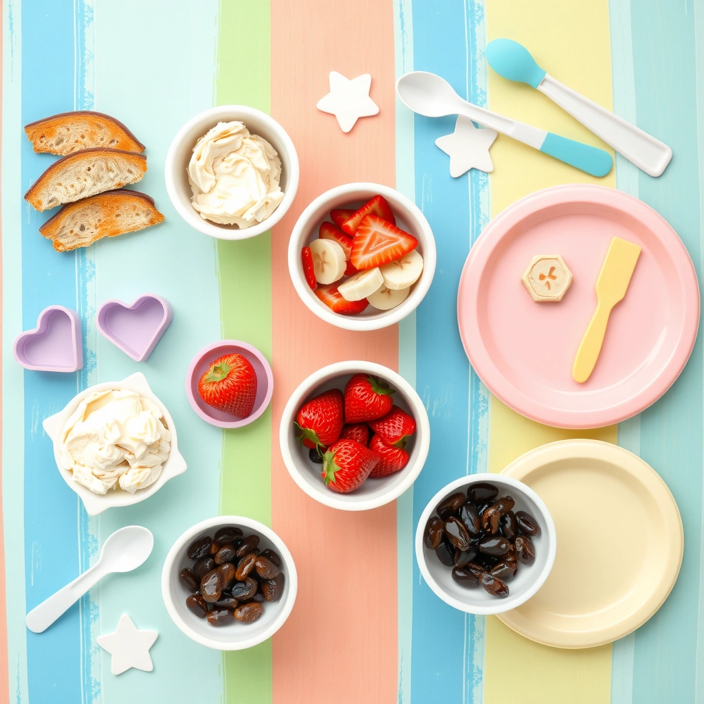 Zdjęcie składników — top-down do prezentacji - Materiały - Międzynarodowy Dzień Przyjaźni