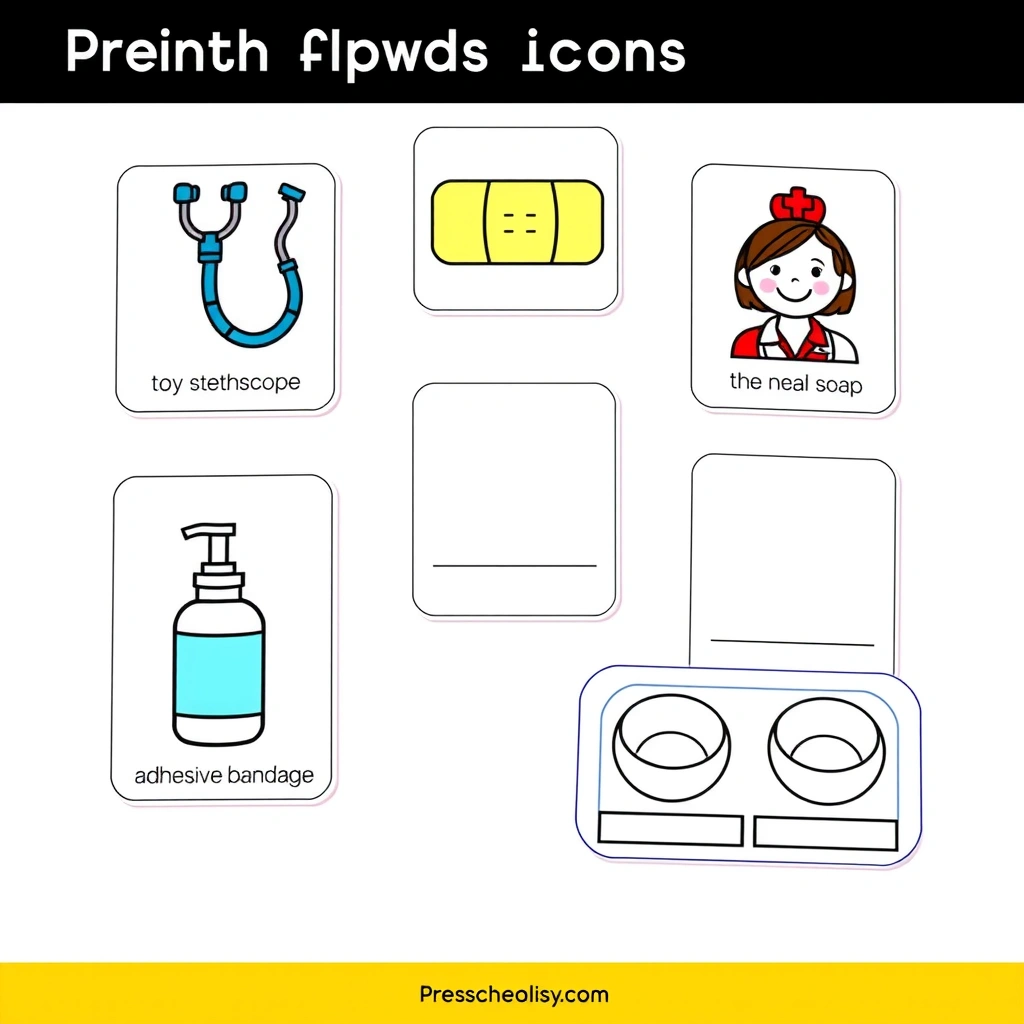 Plakaty i obrazki rekwizytów - Szablony - Dzień Służby Zdrowia