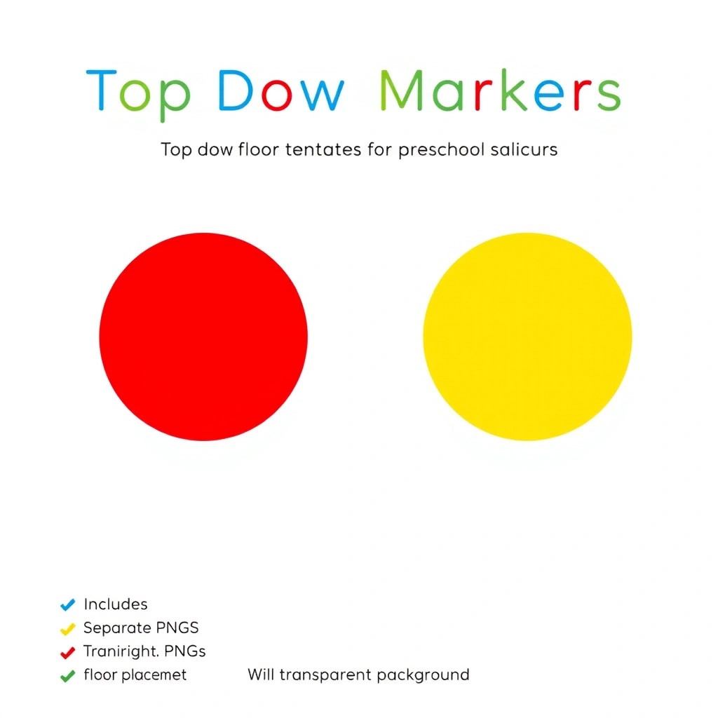 Karty kolorów na podłogę - Szablony - Andrzejki