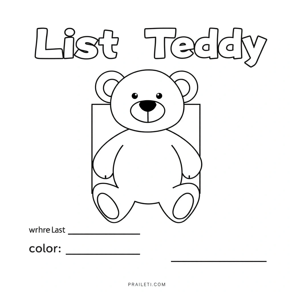 Plakat zgubionego pluszaka (szablon) - Szablony - Dzień Policjanta