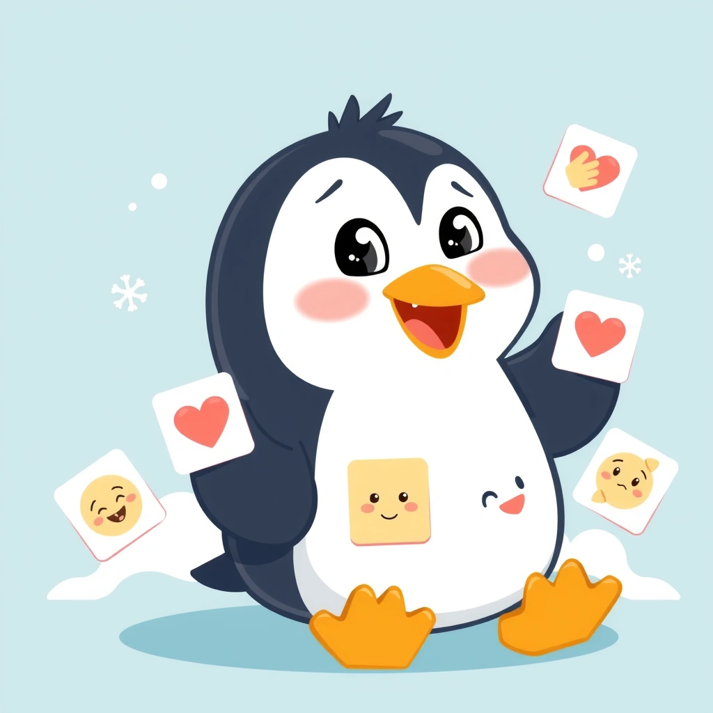 Okładka zajęć – Dzień Pingwina - Materiały - Dzień Pingwina