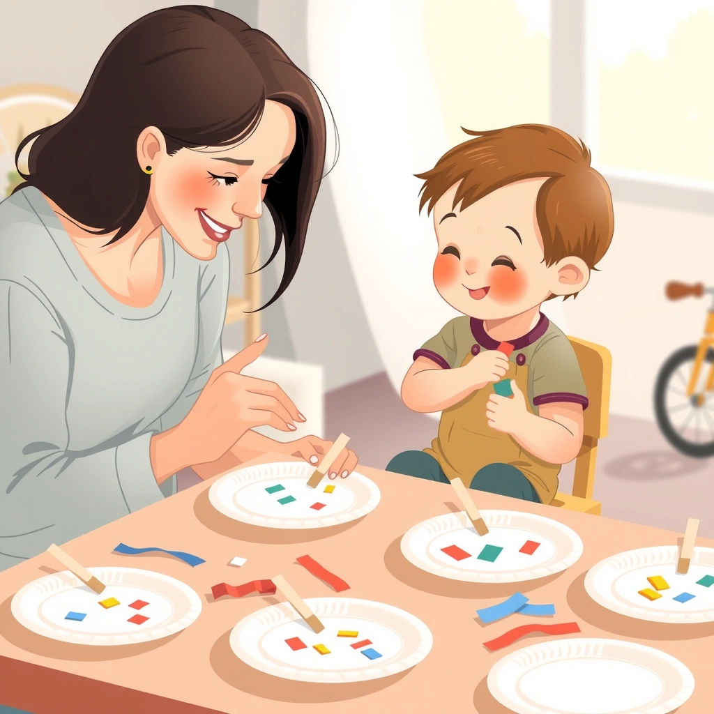 Obrazek — Okładka/Dekoracja: Dzieci tworzą kółka - Materiały - Dzień Roweru