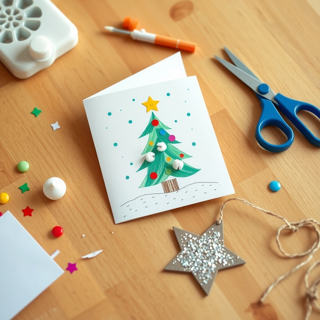 Wzór gotowej kartki i zawieszki (prezentacja) - Materiały - Boże Narodzenie