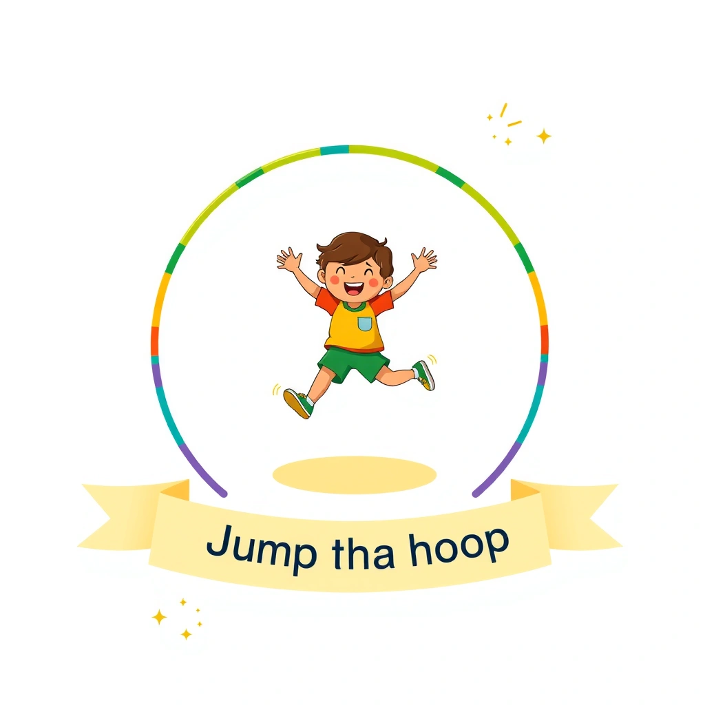 Karta stanowiska: Skoki przez hula‑hoop - Szablony - Dzień Sportu