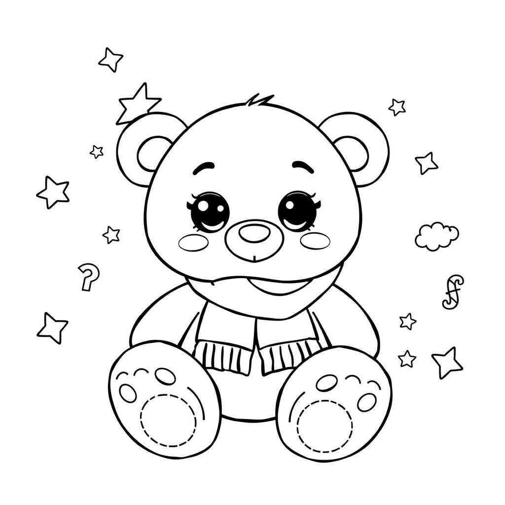 Kolorowanka maskotki 'Przyjaciel' - Kolorowanki - Międzynarodowy Dzień Przyjaźni