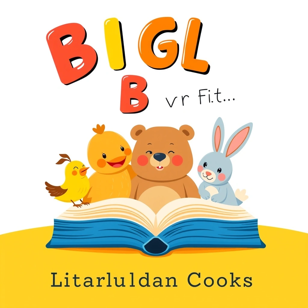 Duża kolorowa książka (okładka) - Materiały - Dzień Książki