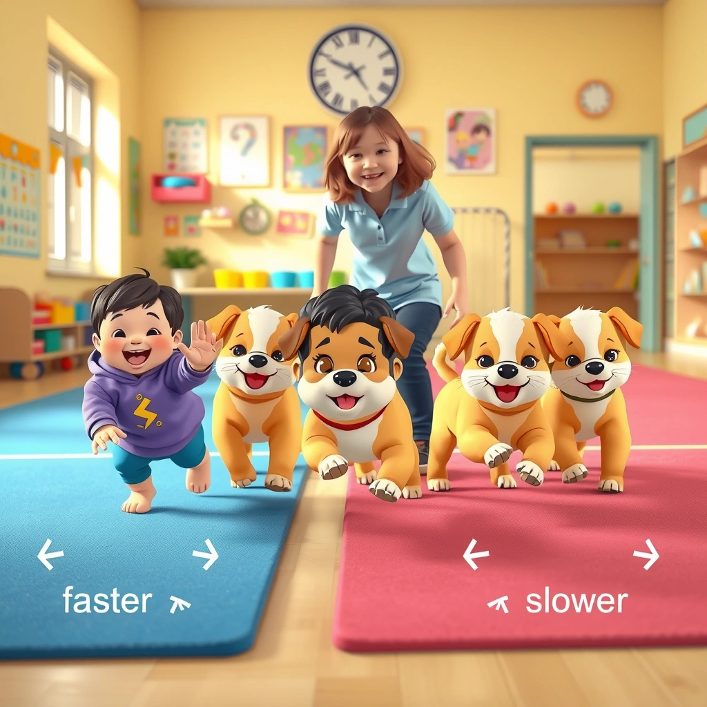 Spacer psiakiem — ilustracja zabawy - Materiały - Dzień Psa (lipiec)