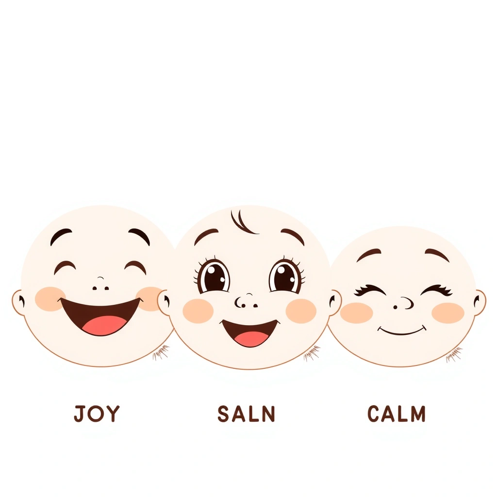 Emocje: radość, zdziwienie, spokój - Materiały - Mikołajki