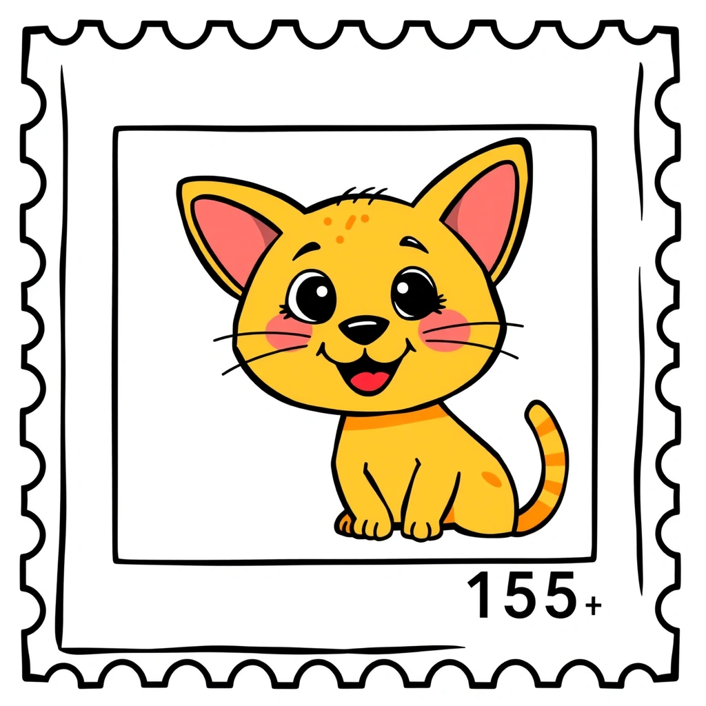 Przykładowy znaczek - Materiały - Dzień Znaczka Pocztowego