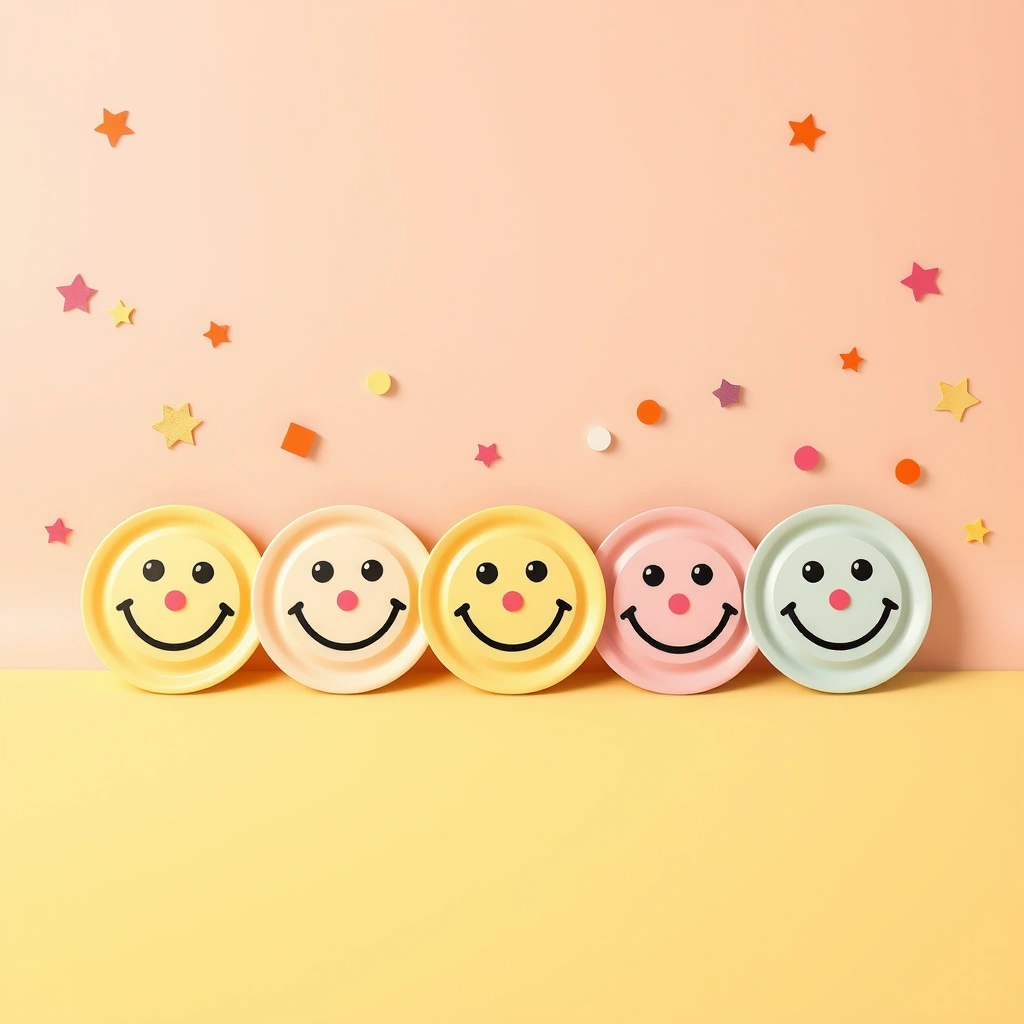 Plakat powitalny: Prima Aprilis — Wesołe Buźki - Materiały - Prima Aprilis