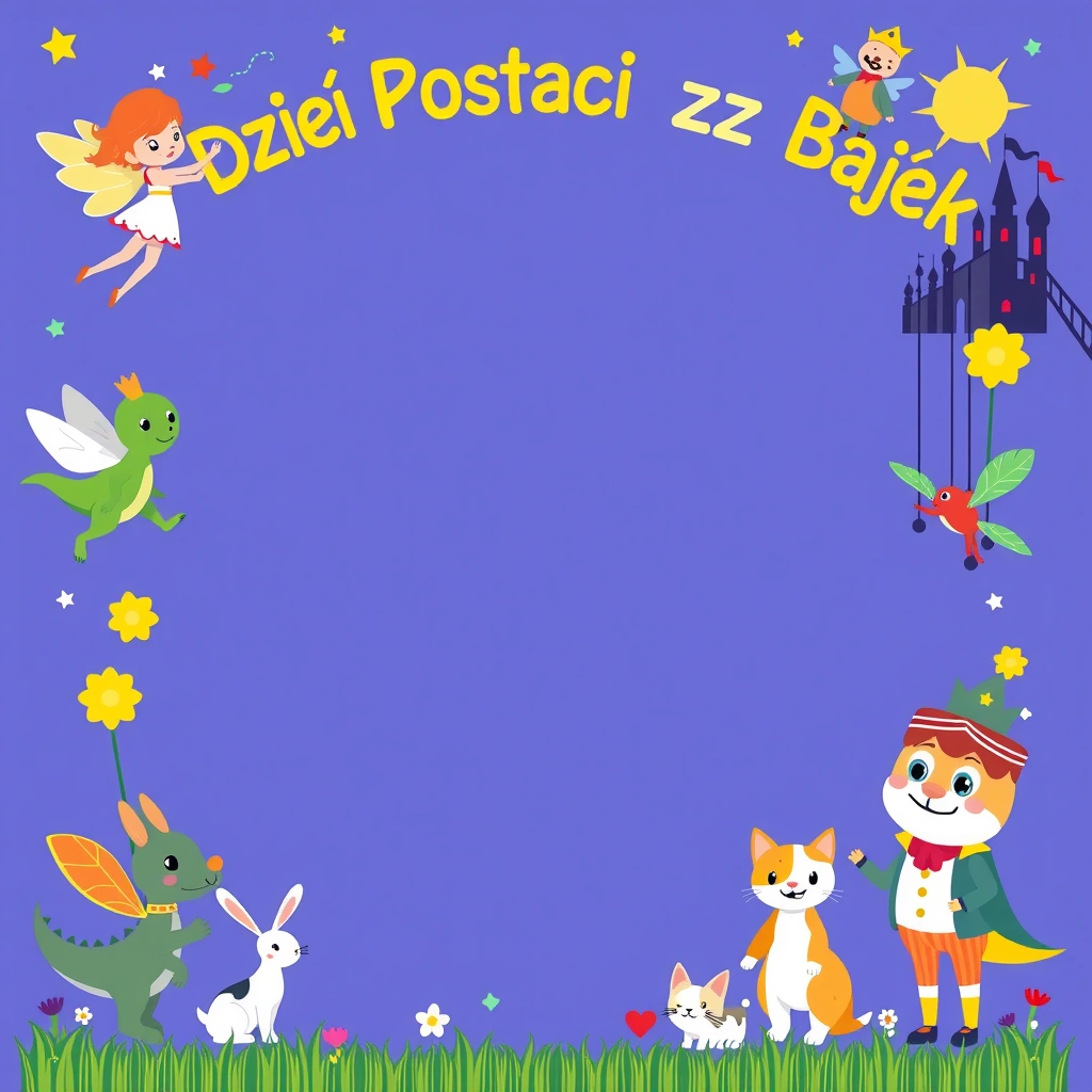 Plakat klasowy — Dzień Postaci z Bajek - Materiały - Dzień Postaci z Bajek (alt)