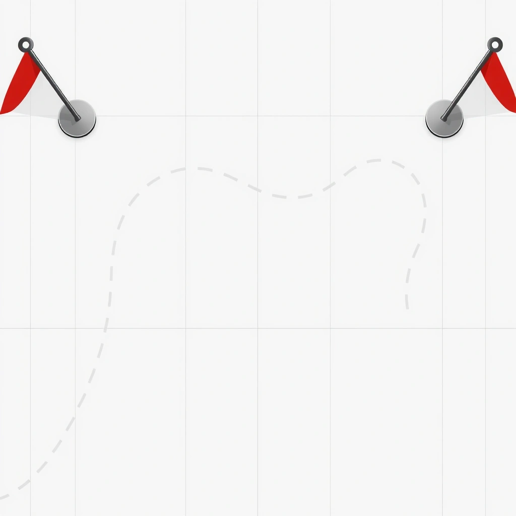 Plan ścieżki z taśmy — wzór do wydruku - Szablony - Dzień Kobiet
