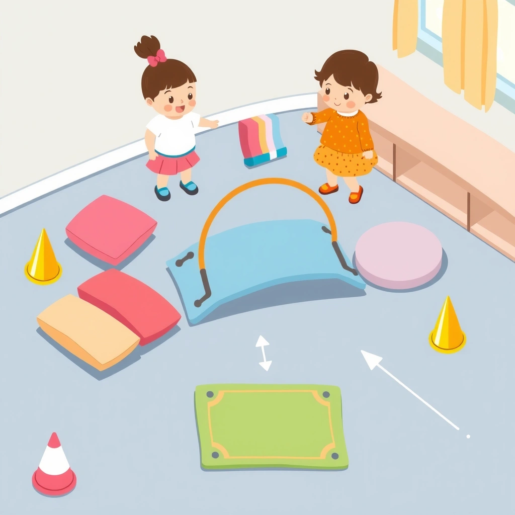 Stacja 1 — Tor przeszkód (ilustracja) - Materiały - Dzień Mężczyzn