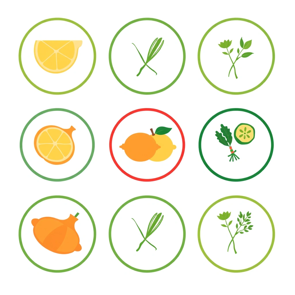 Etykiety do pojemników zapachowych - Szablony - Dzień Zdrowego Jedzenia