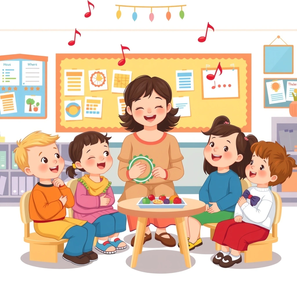 Ilustracja powitania (piosenka) - Materiały - Dzień Zdrowego Jedzenia