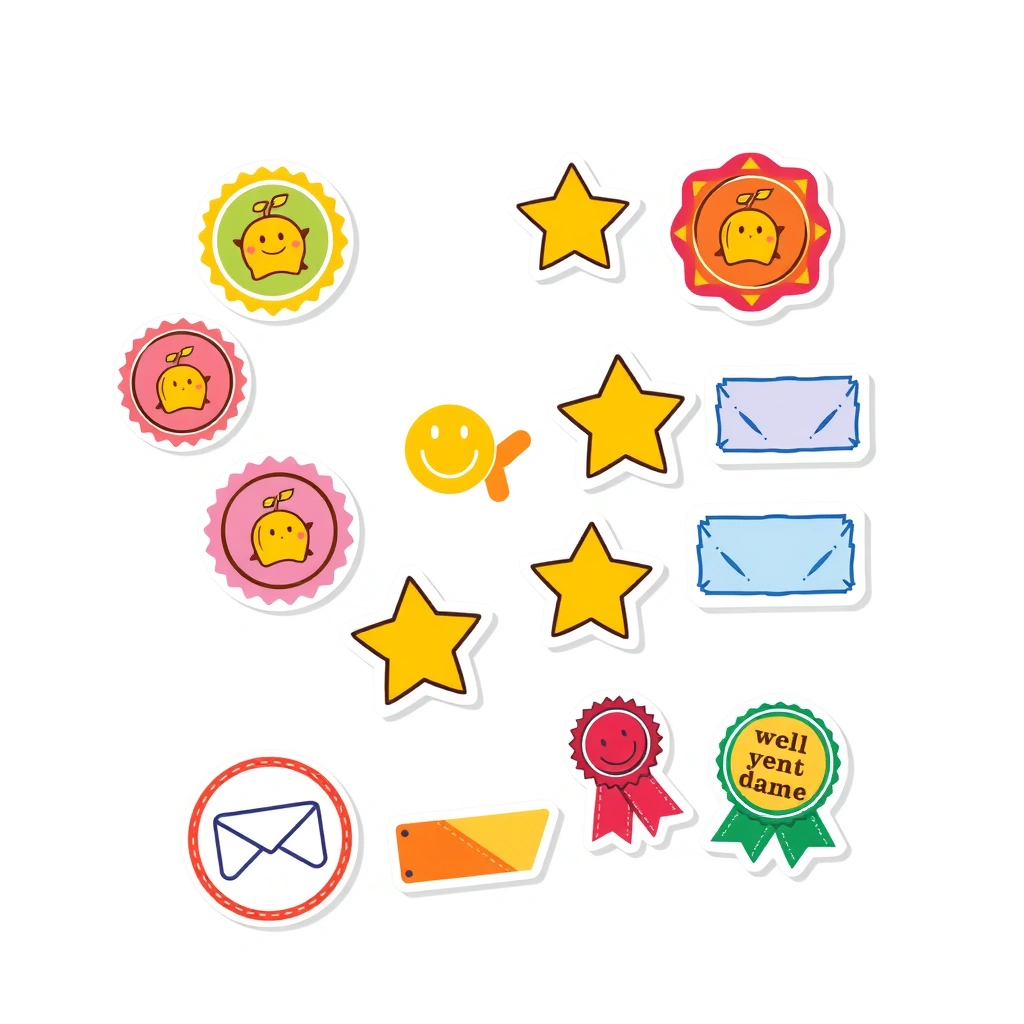 Arkusz naklejek / pamiątkowe znaczki - Materiały - Dzień Znaczka Pocztowego