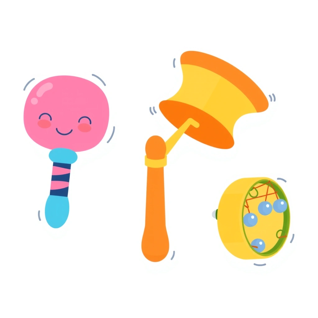 Instrumenty rytmiczne — obrazki referencyjne - Materiały - Dzień Radia