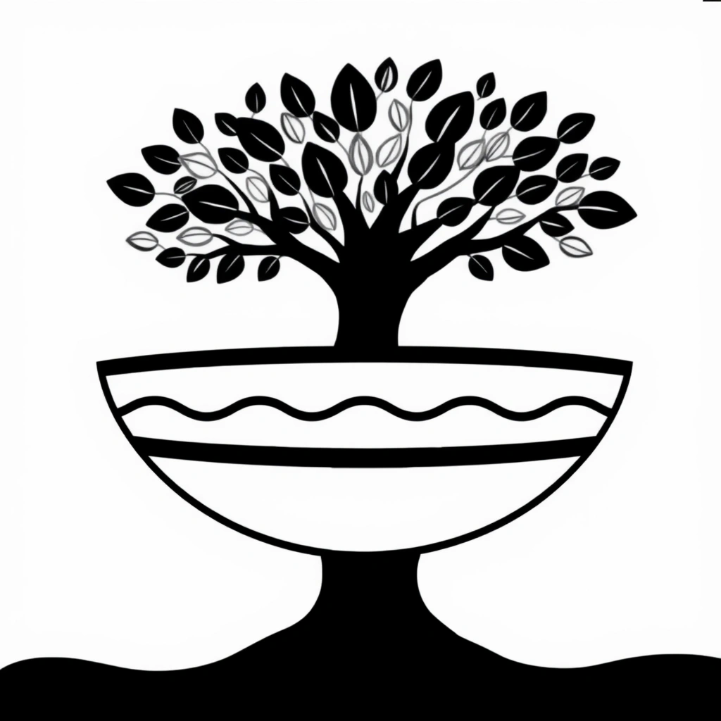 Szablon: Wspólne drzewo śniadaniowe - Szablony - Dzień Płatków Śniadaniowych