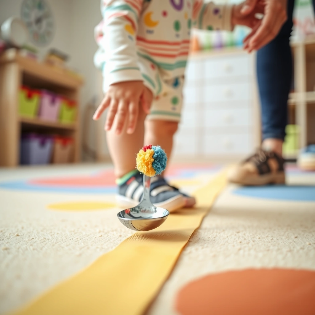 Stacja 1 — Most łyżeczkowy (balans z łyżeczką) - Materiały - Światowy Dzień Budyniu