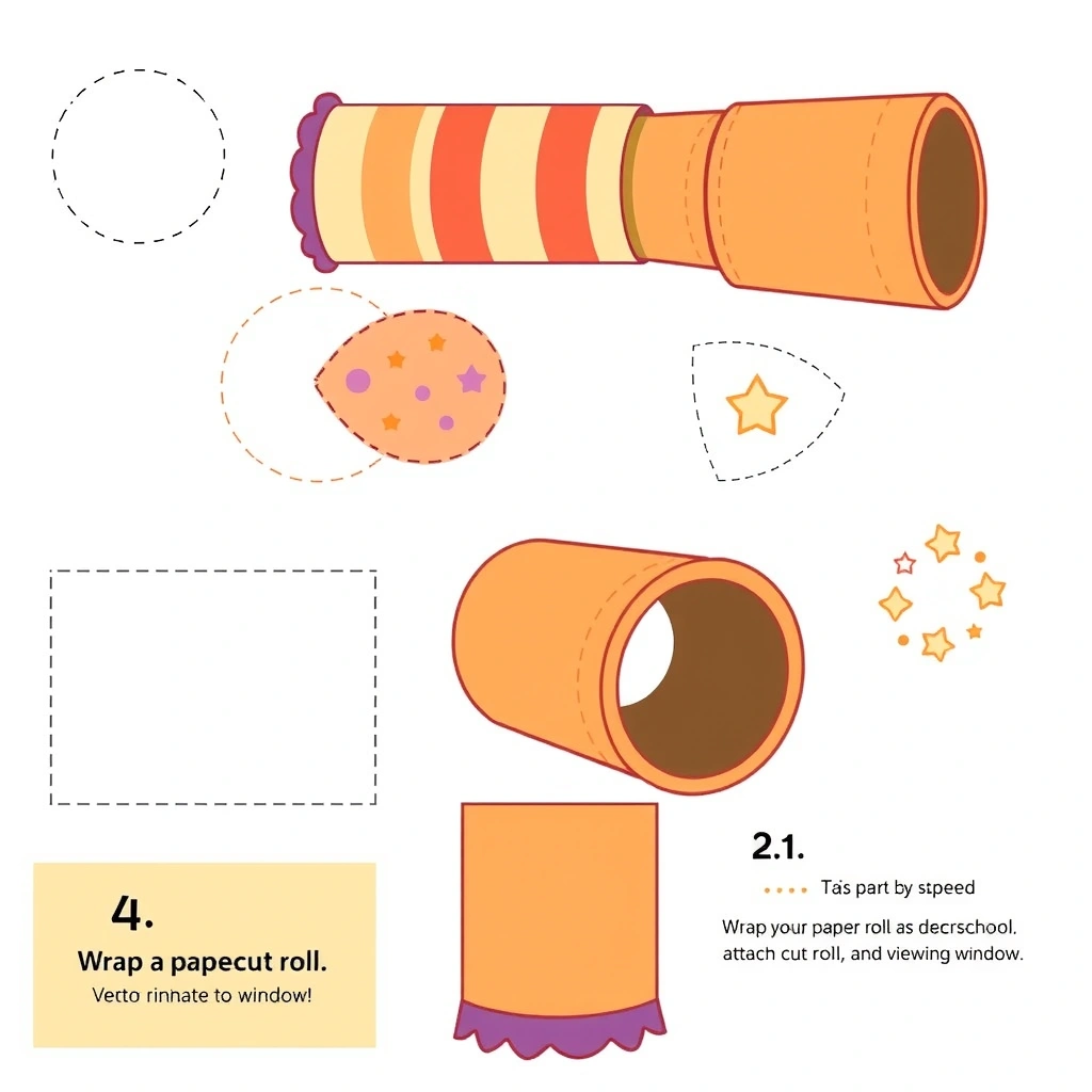 Szablon peryskopu (rulon) - Szablony - Dzień Łodzi Podwodnej