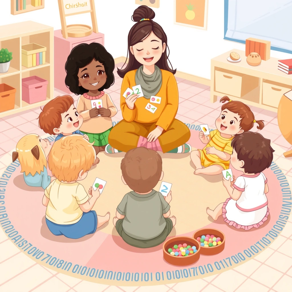 Scena zajęć: dzieci w kole - Materiały - Dzień Mężczyzn