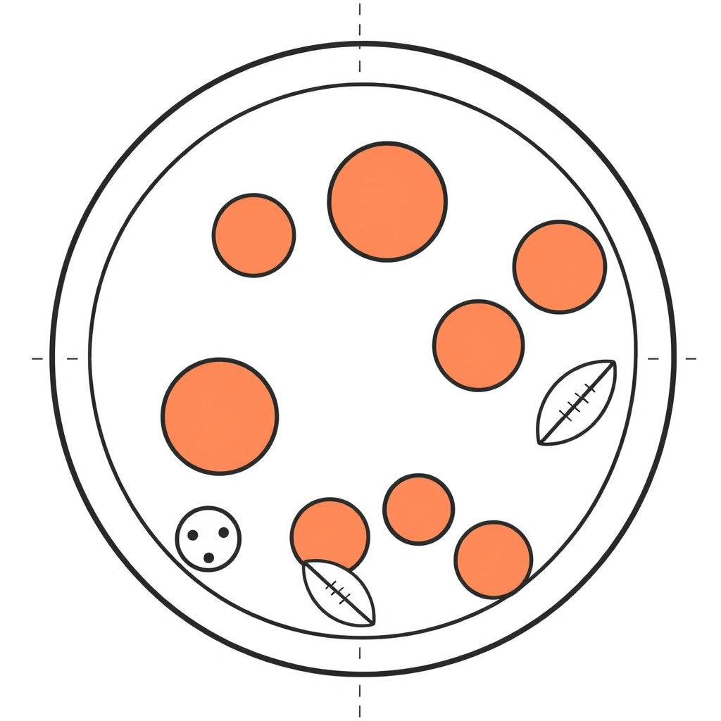 Szablon: okrąg pizzy do wycięcia (A4) - Szablony - Dzień Pizzy