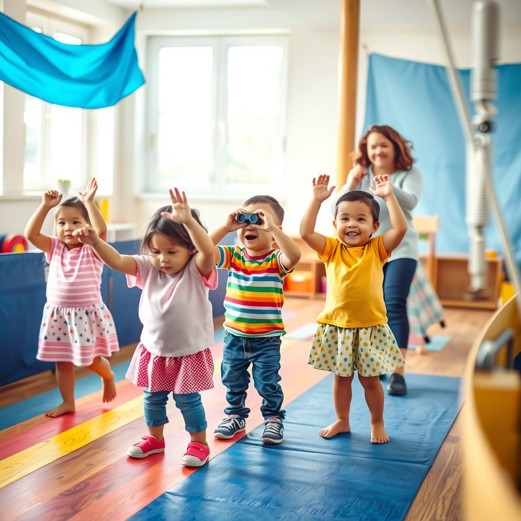 Podróż statkiem — aktywność ruchowa na 'pokładzie' - Materiały - Dzień Morza Bałtyckiego