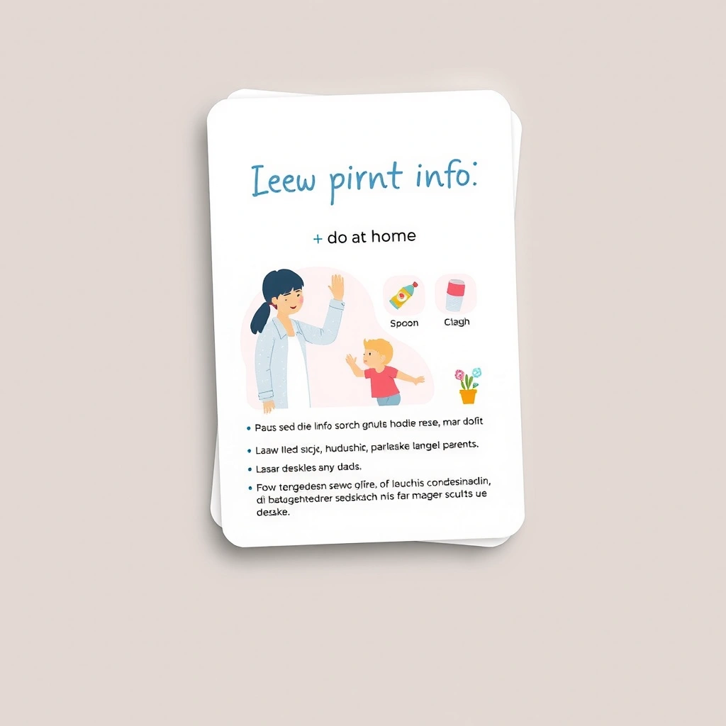 Karta pożegnalna dla rodziców — jednoszynowa informacja - Szablony - Dzień Majsterkowicza