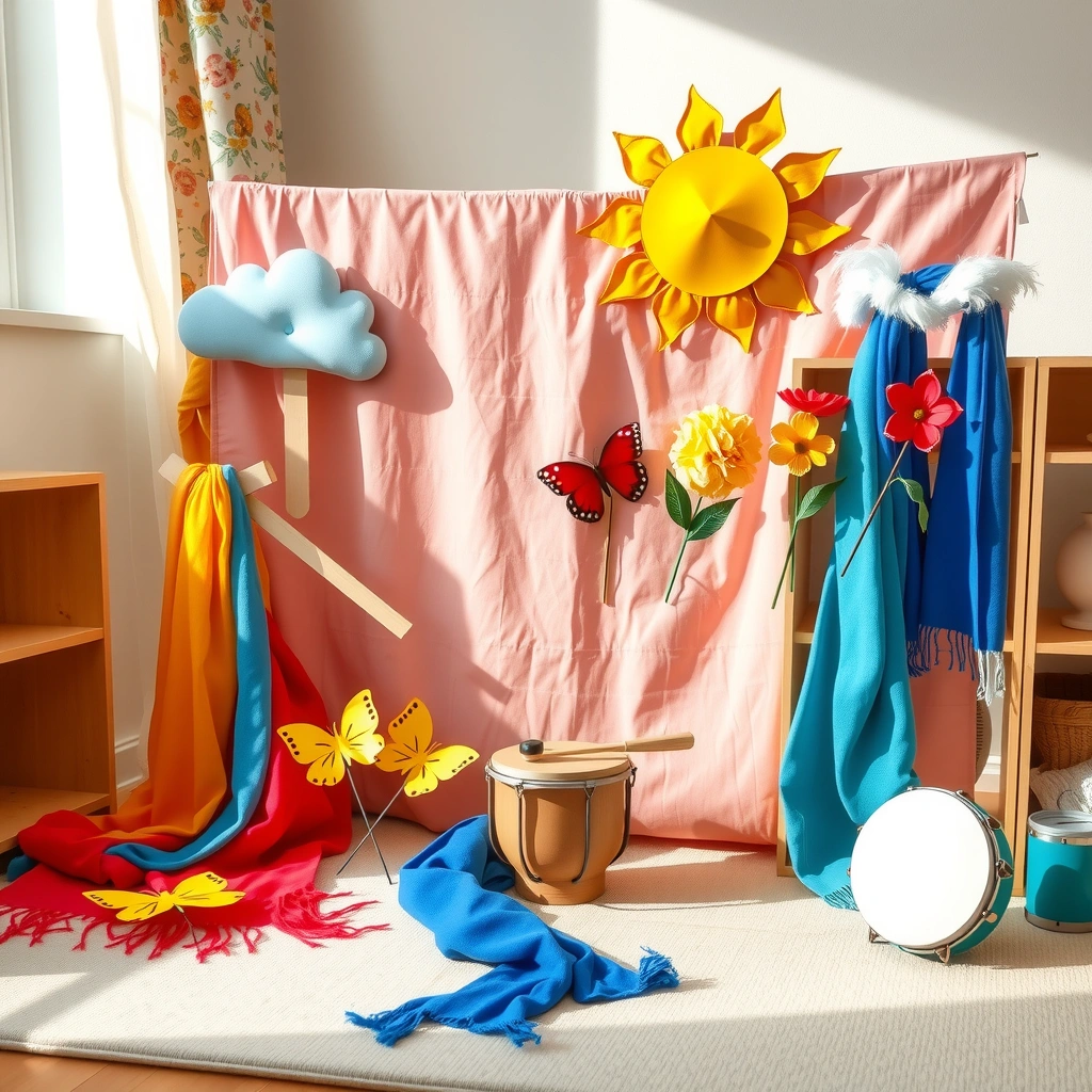 Zdjęcie referencyjne rekwizytów i ustawienia sceny - Materiały - Pierwszy Dzień Lata