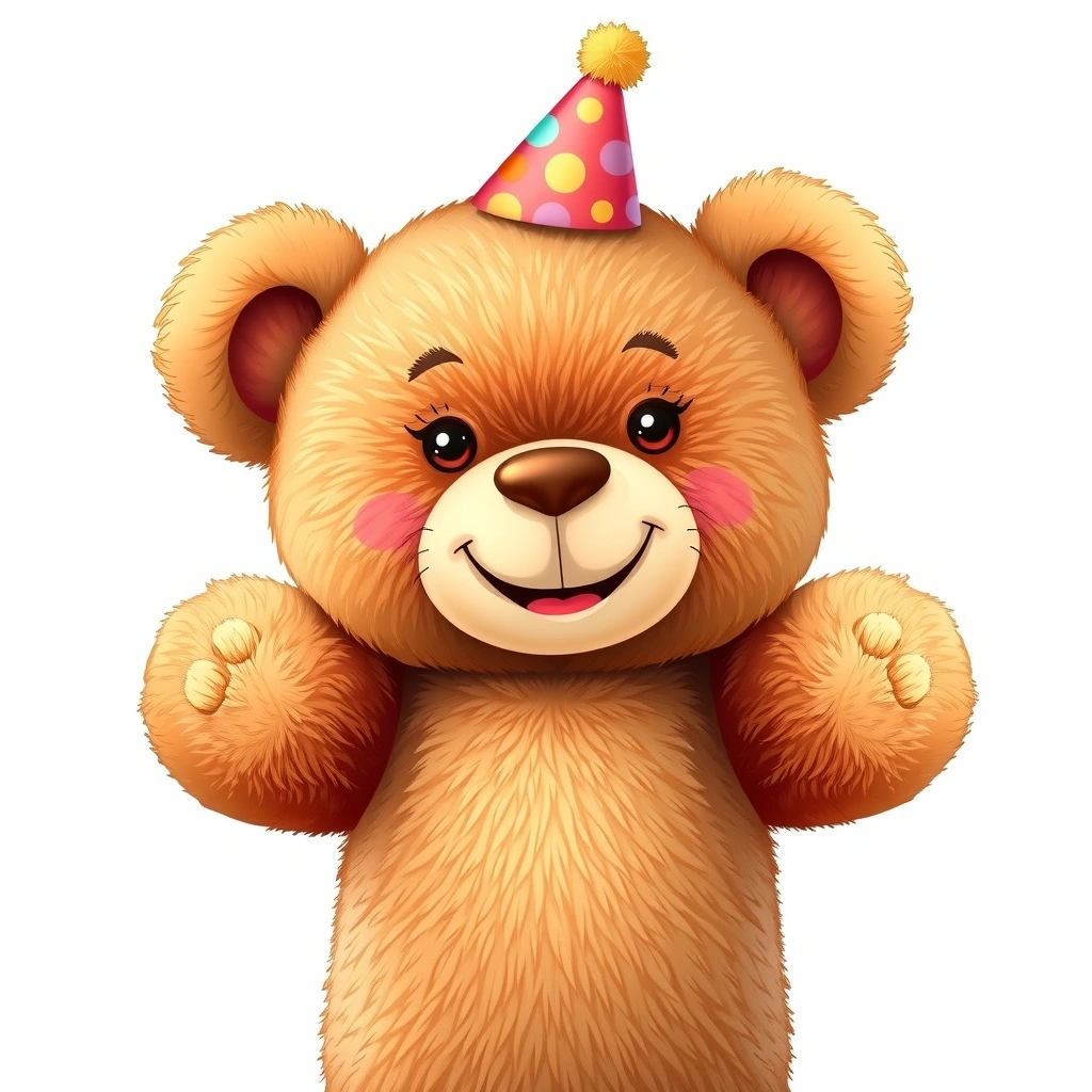 Pacynka / miś do zabawy - Materiały - Dzień Dziecka