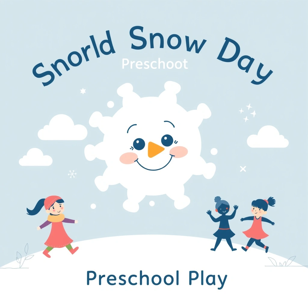 Plakat zajęć — Światowy Dzień Śniegu - Materiały - Światowy Dzień Śniegu